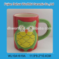 Creative owl design ceramic water cup for drinkware